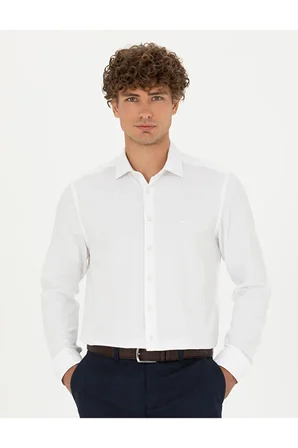  Slim Fit Uzun Kollu Gömlek 50275684-VR013