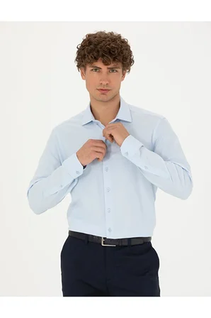   Slim Fit Uzun Kollu Gömlek 50275511-VR003