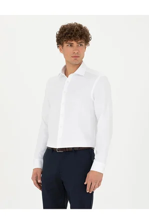  Slim Fit Uzun Kollu Gömlek 50275517-VR013