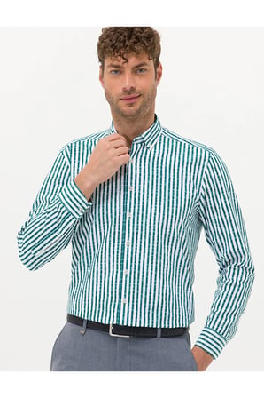  Regular Fit Uzun Kollu Gömlek 50276696-VR055