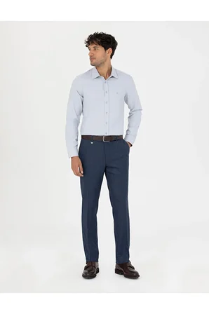 Slim Fit Uzun Kollu Gömlek 50277784-VR024