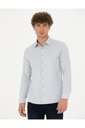  Slim Fit Uzun Kollu Gömlek 50278184-VR024
