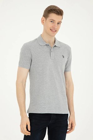 Erkek Slim Fit Polo Yaka   Basic Tişört 50279573-VR086