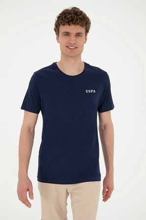 Erkek Regular Fit Bisiklet Yaka  Tişört 50281077-VR033
