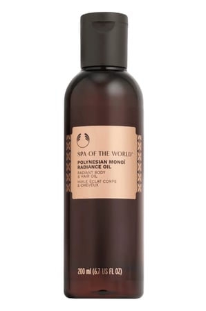 The Body Shop Spa Of The World Polynesian Monoi Saç ve Vücut Işıltı Yağı 200ml