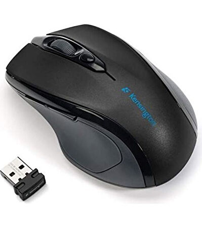 Kensington Pro Fit Orta Boy Kablosuz Mouse Siyah K72405EU 