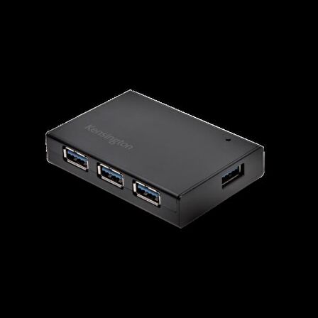 Kensington UH4000C USB 3.0 4 Girişli Hub & Şarj Aleti Siyah, K33979EU