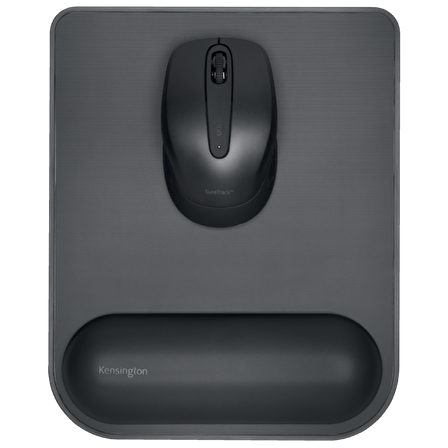 Kensington ErgoSoft™ Bilek Destekli MousePad Siyah, K52888EU