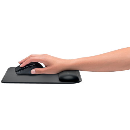 Kensington ErgoSoft™ Bilek Destekli MousePad Siyah, K52888EU