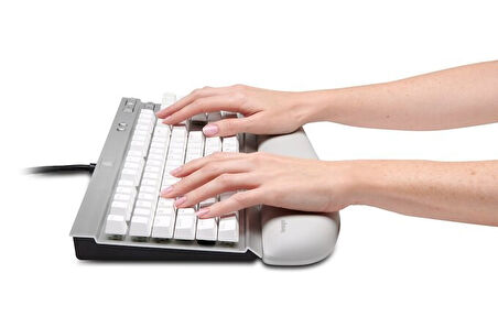 Kensington ErgoSoft Oyun Klavyesi için Gri Bilek Desteği K50431EU