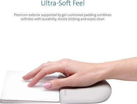Kensington K50436EU ErgoSoft™ Mouse için Bilek Desteği Beyaz