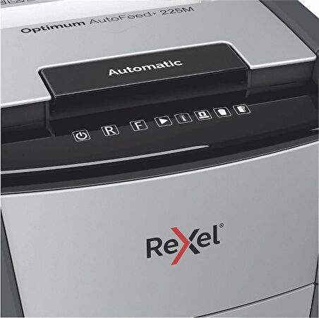 Rexel Optimum Autofeed 225M Otomatik Mikro Kesim Evrak Imha Makinesi