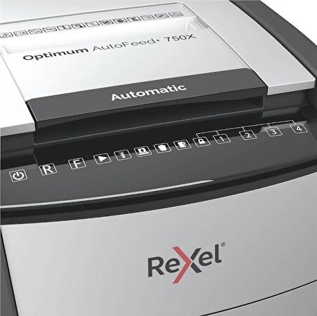 Rexel Optimum Autofeed 750X Otomatik Çapraz Kesim Evrak İmha Makinesi