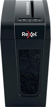 Rexel Secure X8-Sl Sessiz Çalışma - Fısıltı Modunda Çalışma Çapraz Kesim Evrak İmha Makinesi Siyah