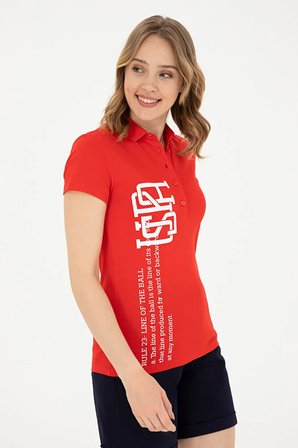 Kadın  Polo Yaka Tişört 50282889-VR030