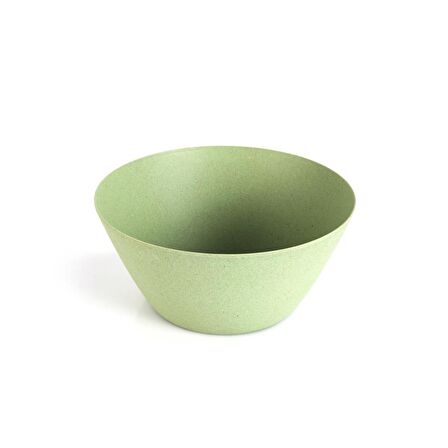 BAMBU YESİL SALATA KASESİ  25X25X11CM 5 LİTRE