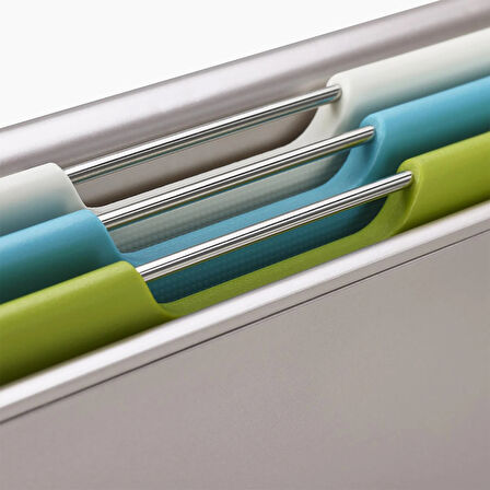 Joseph Joseph Folio Slim 3'lü Raf Altı Kesme Tahtası Seti