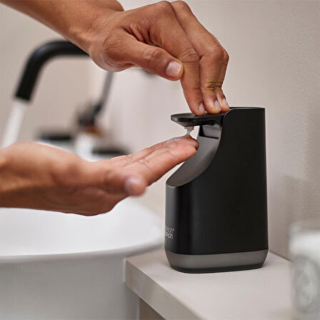 Joseph Joseph Slim Kompakt Sıvı Sabunluk Mat Siyah