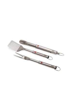  Joseph Joseph GrillOut™ 3'lü Barbekü Spatulası ve Maşa ve Çatal Seti