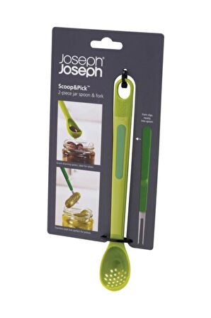 Joseph Joseph 10105 Turşu Kaşık ve Çatalı Yeşil
