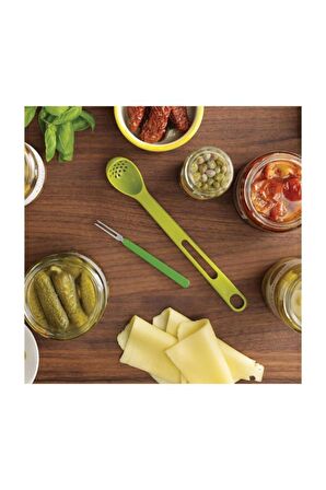 Joseph Joseph 10105 Turşu Kaşık ve Çatalı Yeşil