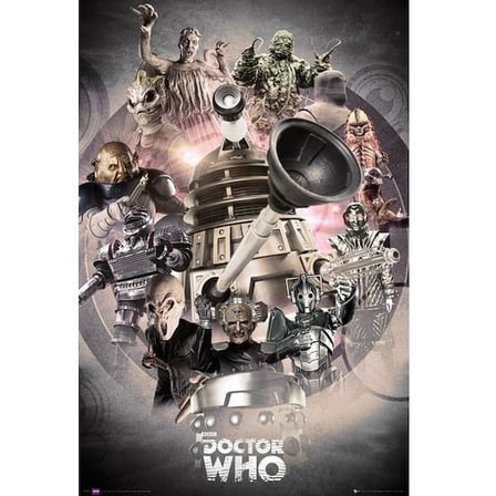 Maxi Poster - Doctor Who Enemies