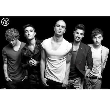 Maxi Poster - The Wanted Black &amp; White