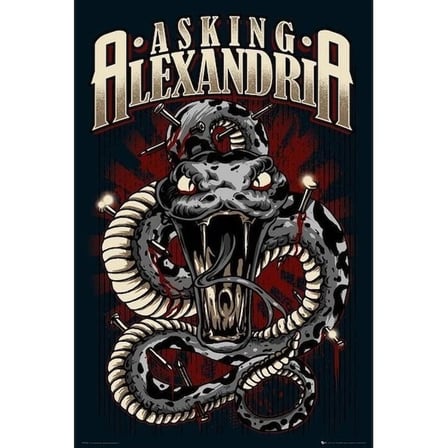 Maxi Poster - Asking Alexandria Snake