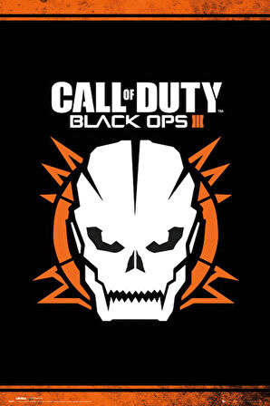 CALL OF DUTY BALCK OPS 3 SKULL MAXI POSTER (İTHAL)