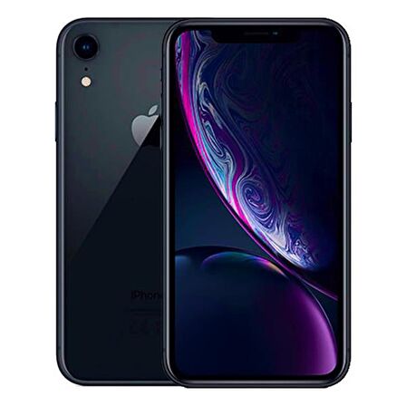 Apple iPhone XR Black 64GB Yenilenmiş A Kalite (12 Ay Garantili)