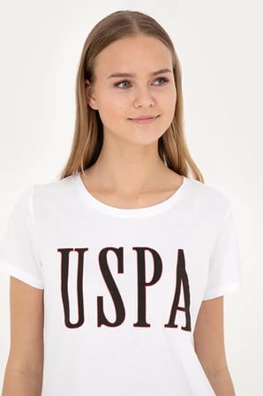 Kadın  Bisiklet Yaka Tişört 50285843-VR013