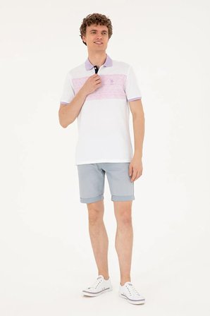 Erkek Regular Fit Polo Yaka  Tişört 50287103-VR034