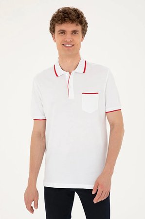 Erkek Regular Fit Polo Yaka  Tişört 50287108-VR013