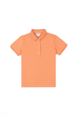 Kız Çocuk Fıstık Polo Yaka Basic Tişört 50288501-VR087