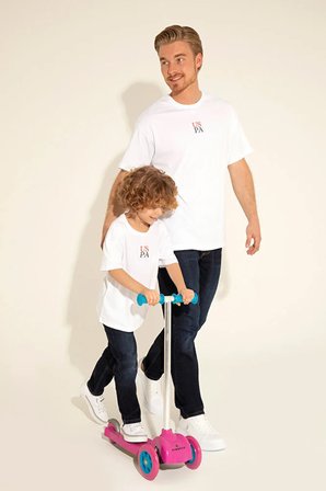 Erkek Comfort Fit Bisiklet Yaka  Tişört 50289221-VR013