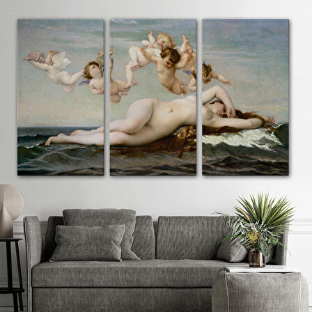 Alexandre Cabanel'in Venüsün Doğuşu İsimli Eseri Kanvas Tablo, The Birth Of Venus-5028