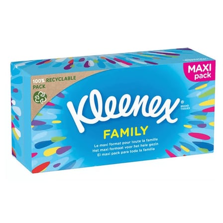 Kleenex Original Family Kutu Mendil 2 Katlı 128 Yaprak