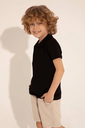 Erkek Çocuk  Basic Polo Yaka Tişört 50292129-VR046