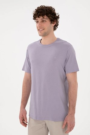 Erkek Regular Fit Bisiklet Yaka  Basic Tişört 50294224-VR024