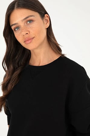 Kadın  Bisiklet Yaka Sweatshirt 50297060-VR046
