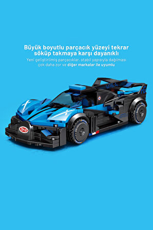 Sembo Block Bugatti Bolide Yapı Bloğu Seti 273 Parça