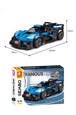 Sembo Block Bugatti Bolide Yapı Bloğu Seti 273 Parça