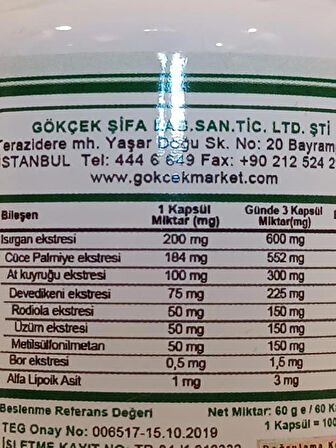 Fo-ti Kapsül (ISIRGAN KAPSÜL