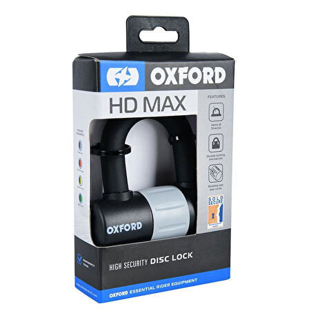 Oxford Motosiklet HD MaX Disk Kilidi 14mm LK310