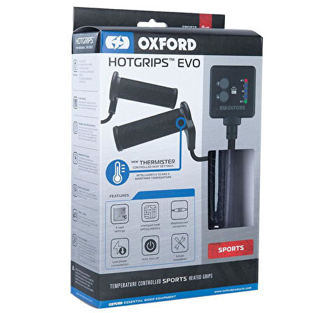 Oxford Motosiklet HotGrips Evo Sports Elcik Isitma EL422