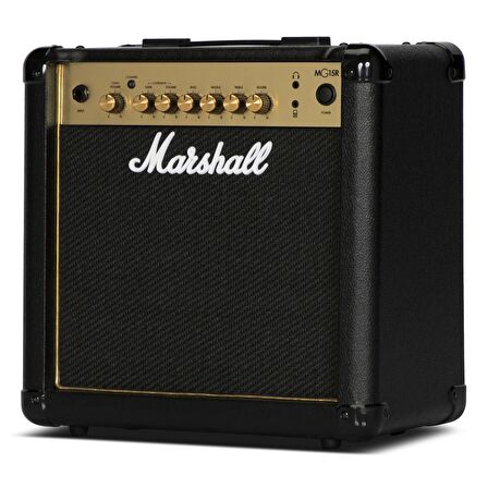 Marshall MG15GR 15-watt 1x8 Combo Amp w/ Reverb Elektro Gitar Amfisi