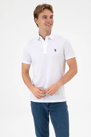 Erkek Slim Fit Polo Yaka  Basic Tişört 50306015-VR013