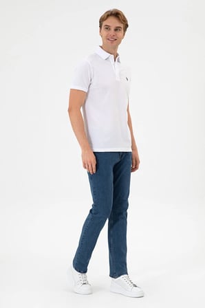 Erkek Slim Fit Polo Yaka  Basic Tişört 50306015-VR013