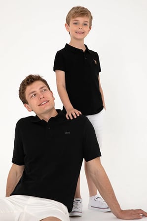 Erkek Çocuk  Basic Polo Yaka Tişört 50306484-VR046