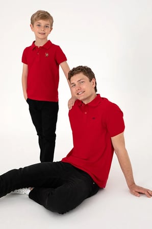 Erkek Çocuk  Basic Polo Yaka Tişört 50306484-VR046